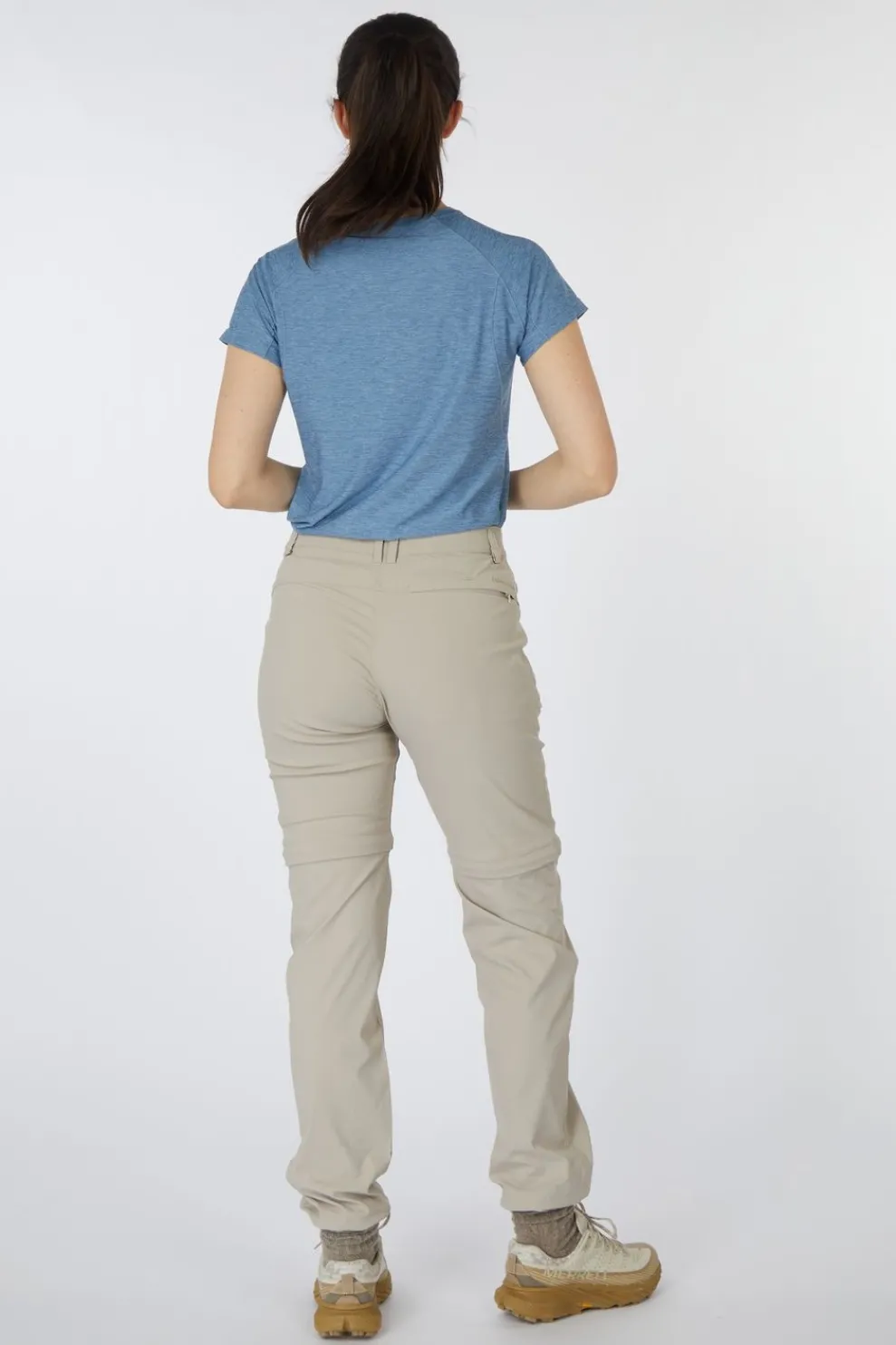 New Craghoppers Afritsbroek Nosilife Pro Convertible Trouser III Soft Mushroom