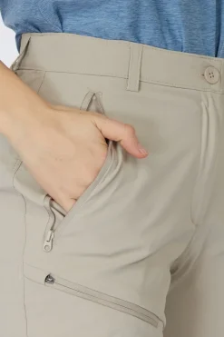 New Craghoppers Afritsbroek Nosilife Pro Convertible Trouser III Soft Mushroom