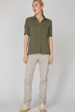 Fashion Craghoppers Hemd Nosilife Pro Long Sleeved Shirt V Wild Olive