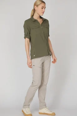 Fashion Craghoppers Hemd Nosilife Pro Long Sleeved Shirt V Wild Olive