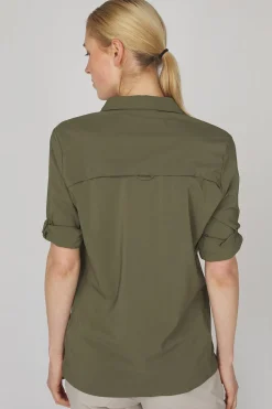 Fashion Craghoppers Hemd Nosilife Pro Long Sleeved Shirt V Wild Olive