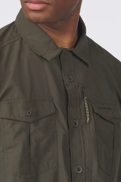 Outlet Craghoppers Hemd Nosilife Adventure Long Sleeved Shirt III Woodland Green