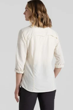 Sale Craghoppers Hemd Nosilife Adventure Long Sleeved Shirt III Seasalt