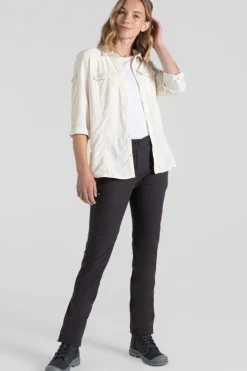 Sale Craghoppers Hemd Nosilife Adventure Long Sleeved Shirt III Seasalt