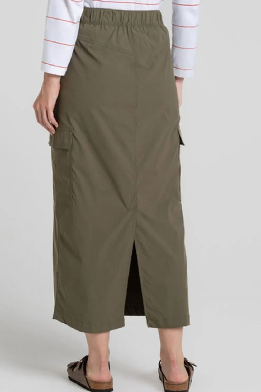 Fashion Craghoppers Rok Nosilife Adventure Midi Skirt Wild Olive