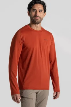 T-Shirt Nosilife Abel Long Sleeved T-Shirt-Craghoppers Clearance