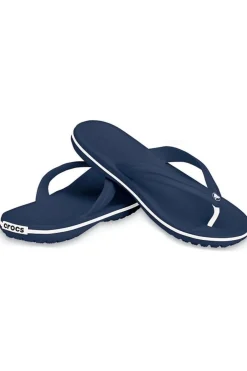 Discount Crocs Slipper Crocband Flip Navy Blue/White