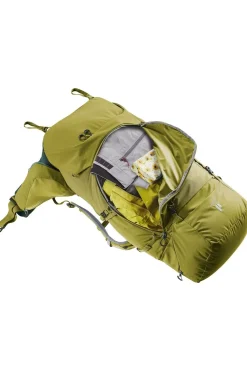 Outlet Deuter Rugzak Aircontact Core 70+10 mid khaki/mid blue