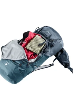 Discount Deuter Rugzak Futura Air Trek 50 + 10 Petrol/Mid Grey