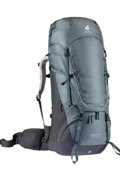 Online Deuter Verhuur - Rugzak Aircontact 50+10 Sl light grey/dark grey