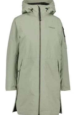 Sale Didriksons 1913 Regenjas Ella Parka 2 Wilted Leaf