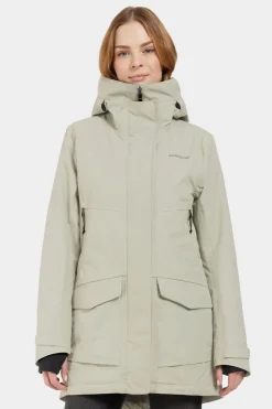 Fashion Didriksons 1913 Regenjas Frida Wns Parka 7 Wilted Leaf