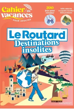 New Dilibel Boek Cahier De Vacances : Le Routard Destinations Insolites Marabout 2025