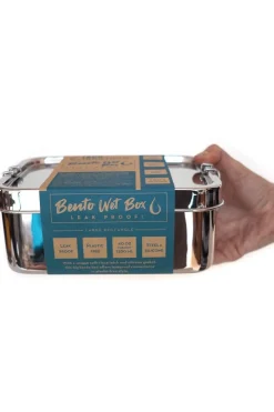 Voorraadpot Bento Wet Box Rectangle-Ecolunchbox Outlet