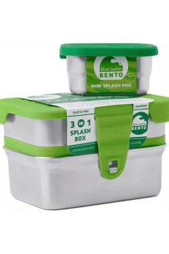 Discount Ecolunchbox Voorraadpot Eco Three-In-One Splash Box silver