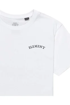 New Element T-Shirt Firewater Optic White