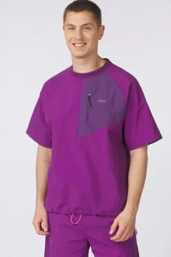Clearance Elliker T-Shirt Kex Short Sleeve Tech T Shirt Purple