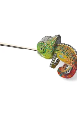 Online Eugy Speelgoed 3D Model Chameleon mid green/mid red