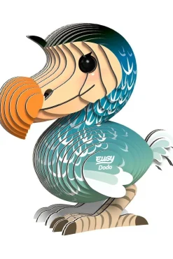 Discount Eugy Speelgoed 3D Model Dodo mid blue/light brown