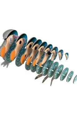 Discount Eugy Speelgoed 3D Model Dodo mid blue/light brown