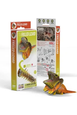 Speelgoed 3D Model Frilled Lizard-Eugy Outlet