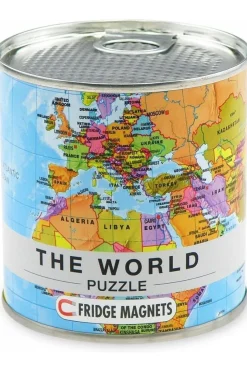 World puzzle Fridge magnets MI 100 pieces 23x33cm-EXTRAGOODS Outlet