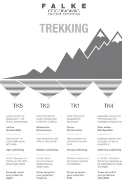 Outlet FALKE Kous TK5 light grey