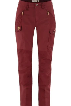 Online Fjällräven Broek Nikka Trousers Curved W Bordeaux Red