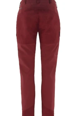 Online Fjällräven Broek Nikka Trousers Curved W Bordeaux Red