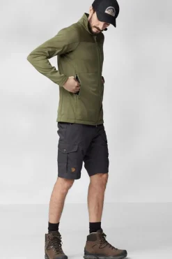 Hot Fjällräven Fleece Abisko Lite Jacket M Green