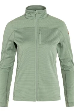 Online Fjällräven Fleece Abisko Lite Jacket W Misty Green