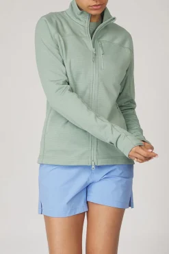 Online Fjällräven Fleece Abisko Lite Jacket W Misty Green