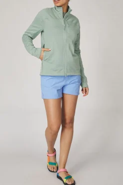 Online Fjällräven Fleece Abisko Lite Jacket W Misty Green