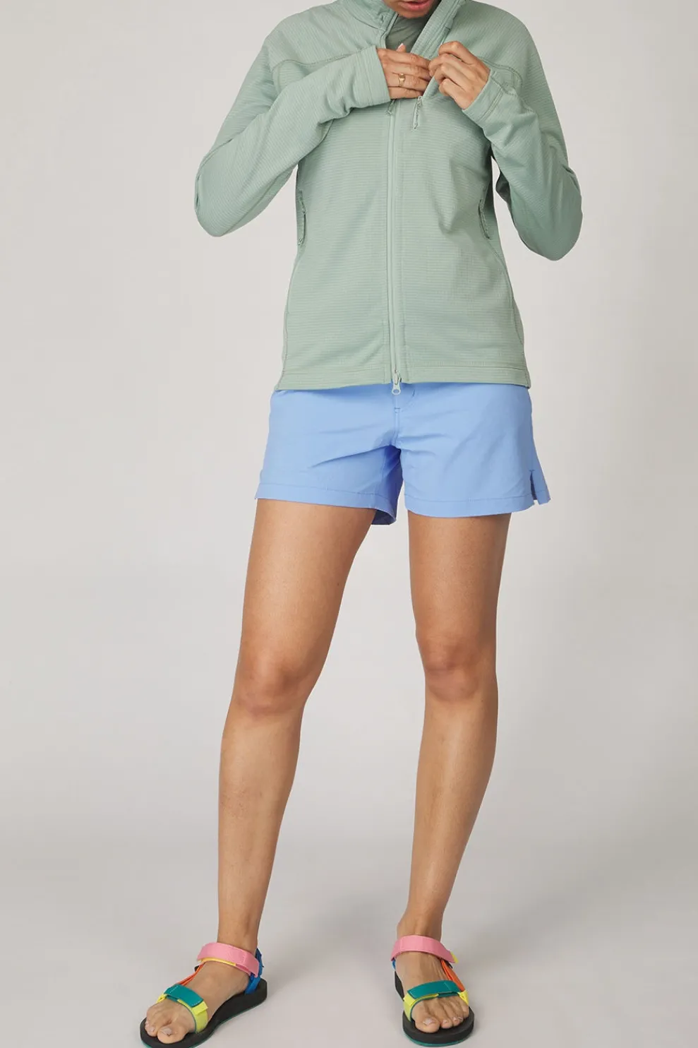 Online Fjällräven Fleece Abisko Lite Jacket W Misty Green