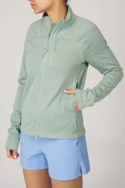 Online Fjällräven Fleece Abisko Lite Jacket W Misty Green
