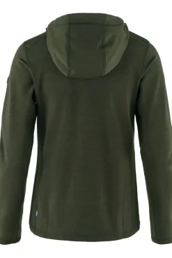 Sale Fjällräven Fleece Keb Fleece Hoodie W Deep Forest