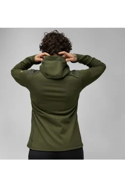 Sale Fjällräven Fleece Keb Fleece Hoodie W Deep Forest