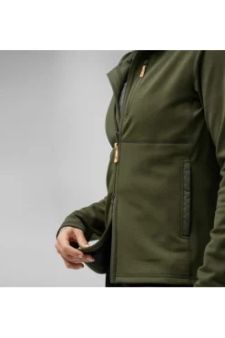 Sale Fjällräven Fleece Keb Fleece Hoodie W Deep Forest