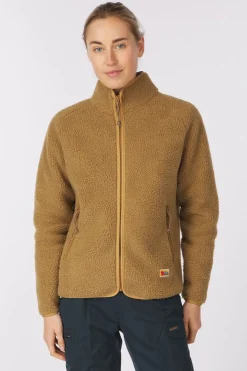 Online Fjällräven Fleece Vardag Pile Buckwheat Brown