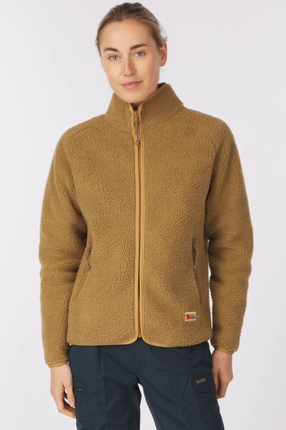 Online Fjällräven Fleece Vardag Pile Buckwheat Brown