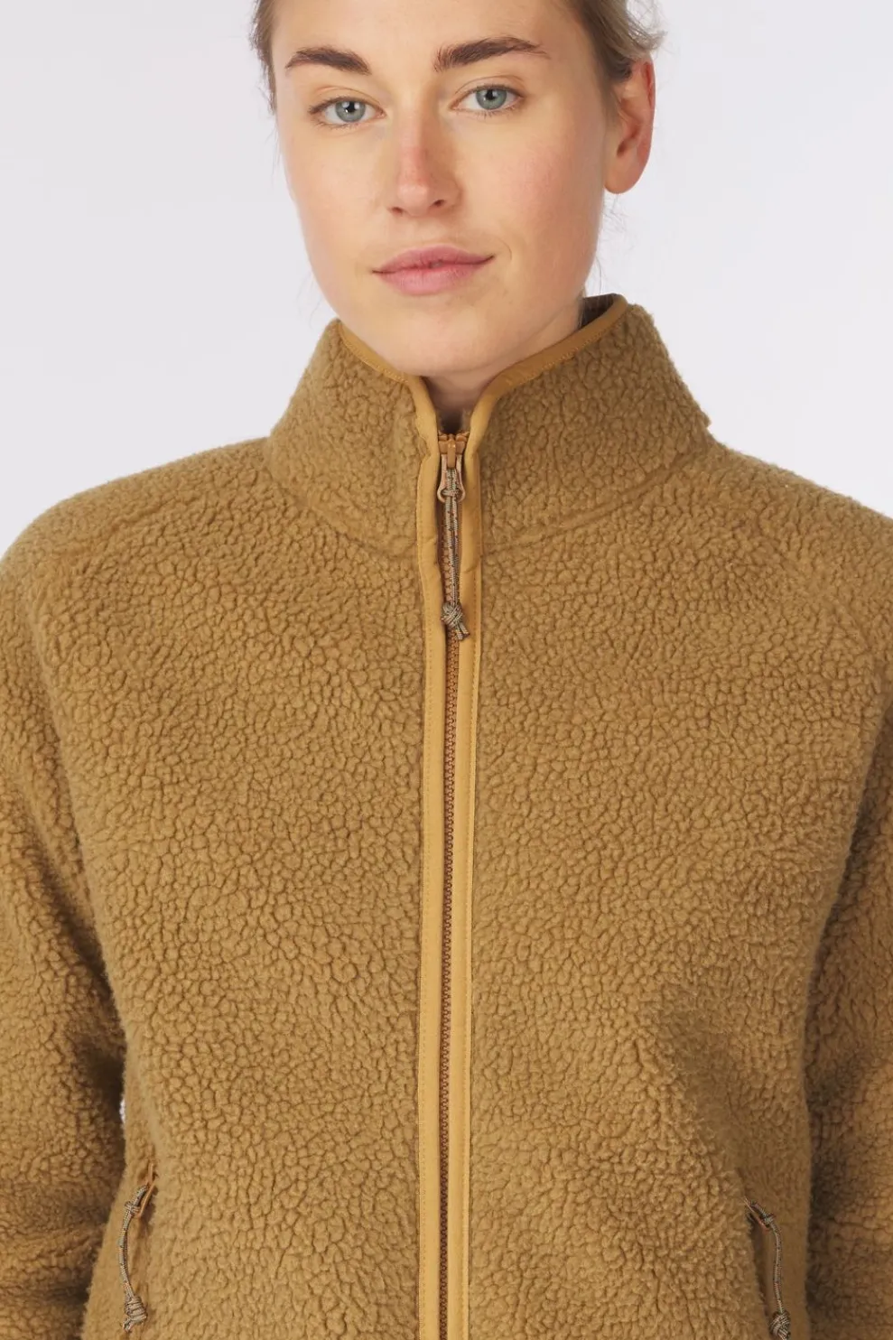 Online Fjällräven Fleece Vardag Pile Buckwheat Brown