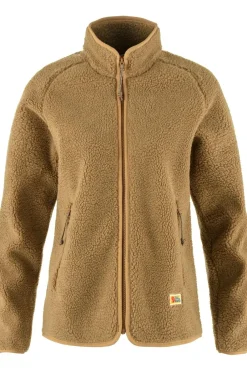 Online Fjällräven Fleece Vardag Pile Buckwheat Brown