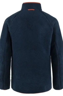 Best Fjällräven Fleece Vardag Pile Navy-Autumn Leaf