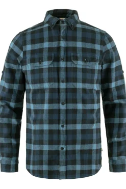 Hot Fjällräven Hemd Skog Shirt M Indigo Blue-Dark Navy