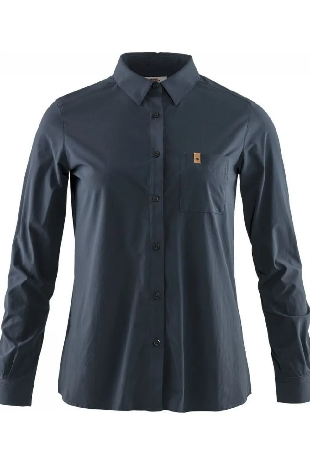 Clearance Fjällräven Hemd Övik Lite Shirt Ls W Navy Blue