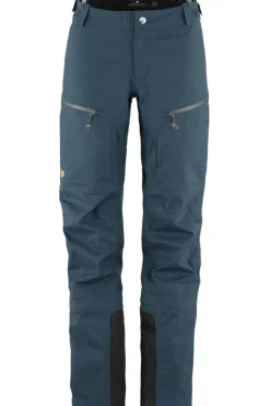 Fashion Fjällräven Regenbroek Bergtagen Eco-Shell W Mountain Blue