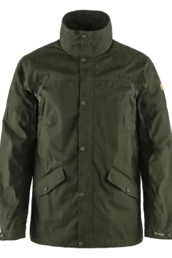 Online Fjällräven Regenjas Forest Hybrid dark brown