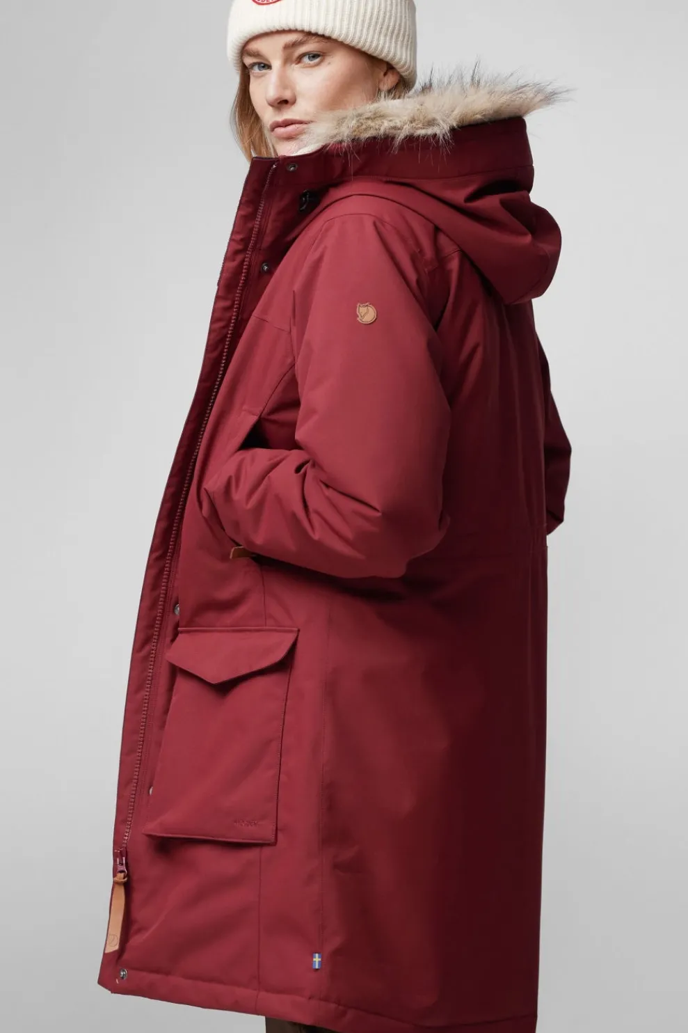 Regenjas Nuuk Lite Parka W-Fjällräven Hot