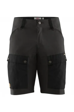 Discount Fjällräven Short Keb M black/dark grey