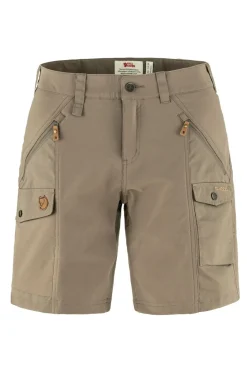 Hot Fjällräven Short Nikka Curved W Suede Brown
